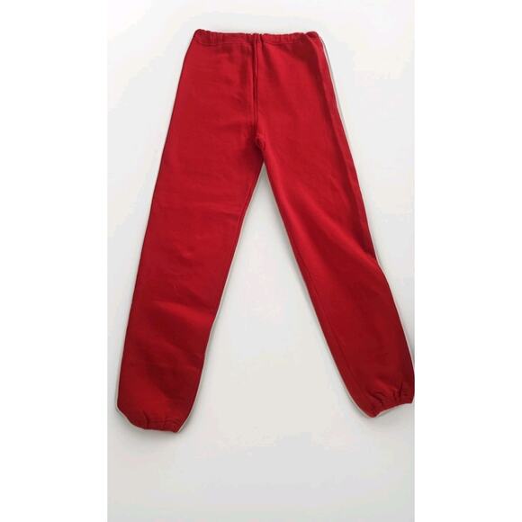 Vtg 90s Russell Athletic High Rise Red Sweatpants Made In USA Size XL - Picture 5 of 10
